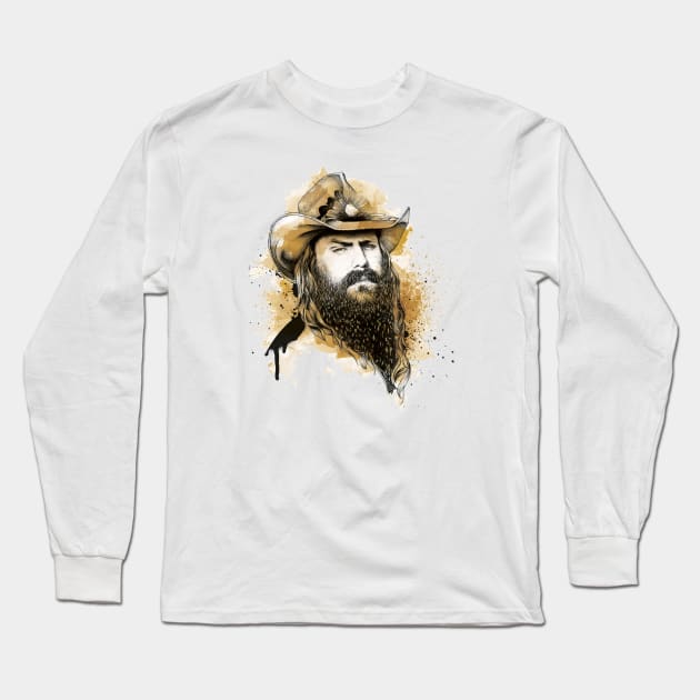 country chris Long Sleeve T-Shirt by Casa Criativa